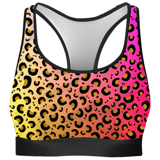 Leopard Spots Rave Bra